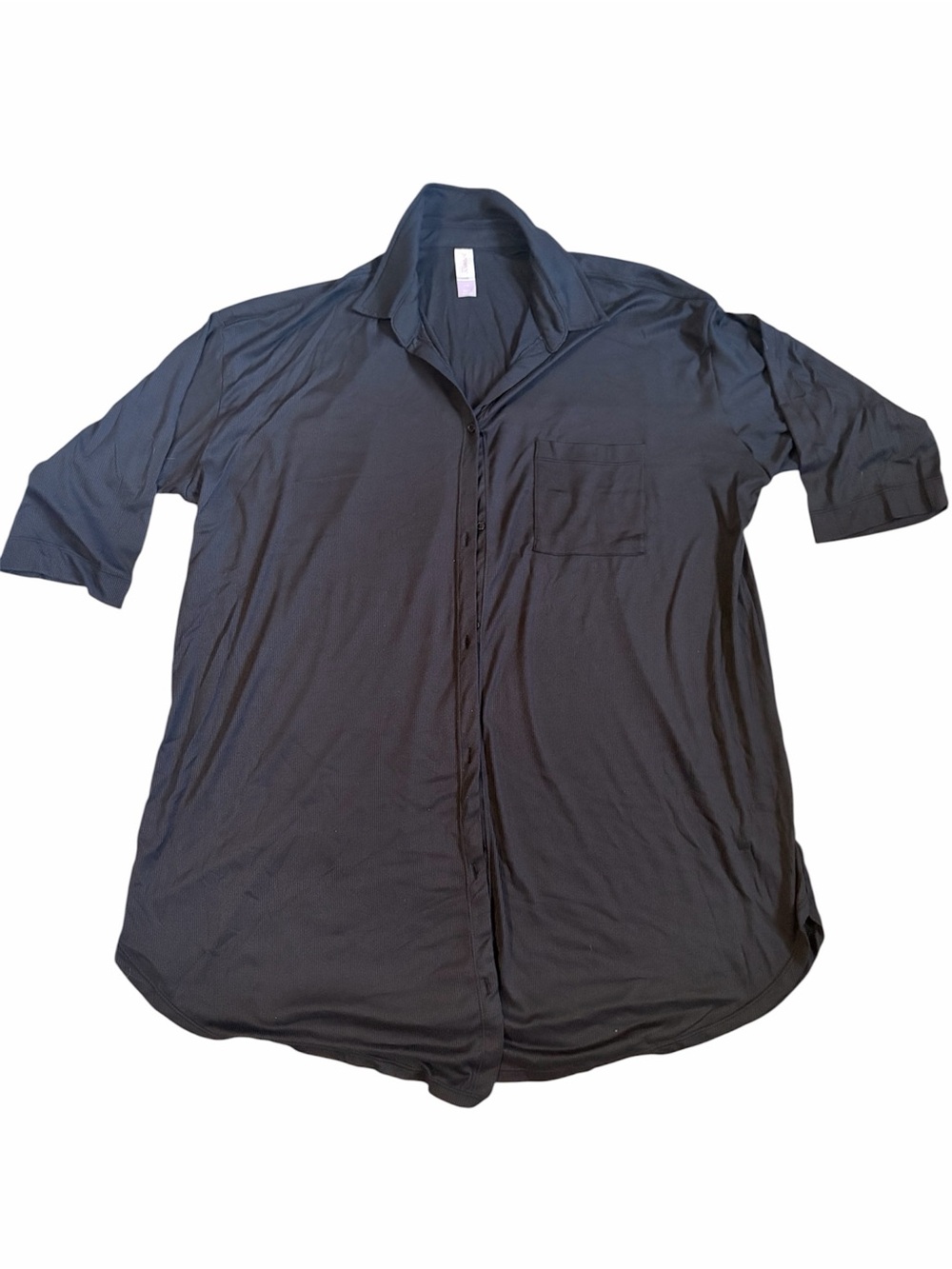 JoySpun Black Button Up